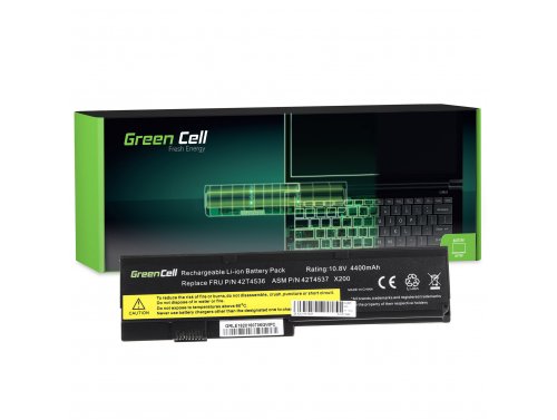 Batéria Green Cell 42T4536 42T4649 42T4650 43R9253 43R9254 pre Lenovo ThinkPad X200 X200s X201 X201i X201s