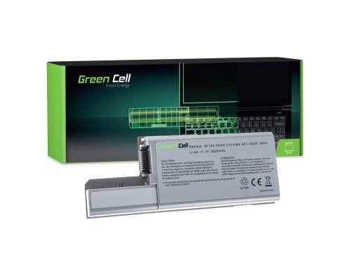 Batéria pre Dell Latitude D531 6600 mAh - Green Cell