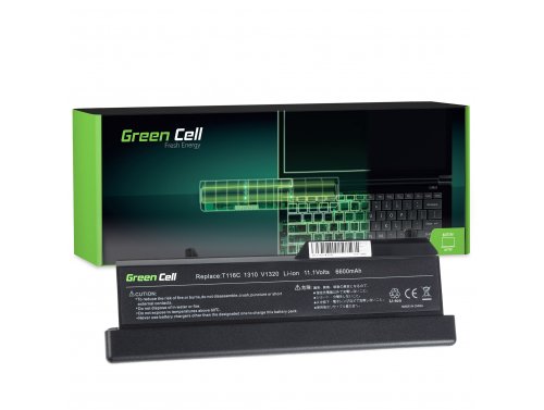 Batéria pre Dell Vostro 2510 6600 mAh - Green Cell
