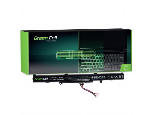 Batéria Green Cell A41-X550E pre Asus R510 R510D R510DP R751LN R751J R752L R752LAV R752LB X550D X550DP X750J X751L F550D F751L