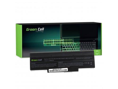 Batéria pre Asus Z53SC 6600 mAh - Green Cell