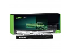 Green Cell Batéria BTY-S14 BTY-S15 pre MSI CR41 CR61 CR650 CX41 CX650 FX600 GE60 GE70 GE620 GE620DX GP60 GP70