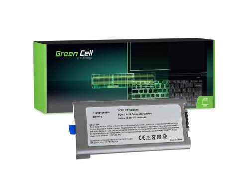 Green Cell Batéria CF-VZSU46 CF-VZSU46AU CF-VZSU46U pre Panasonic Toughbook CF-30 CF-31 CF-53 6600mAh