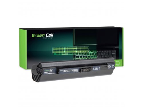 Green Cell Batéria UM09A31 UM09B31 pre Acer Aspire One 531 531H 751 751H ZA3 ZG8 6600mAh