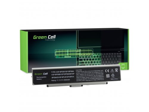 Batéria pre SONY VAIO VGN-SZ95US 4400 mAh - Green Cell