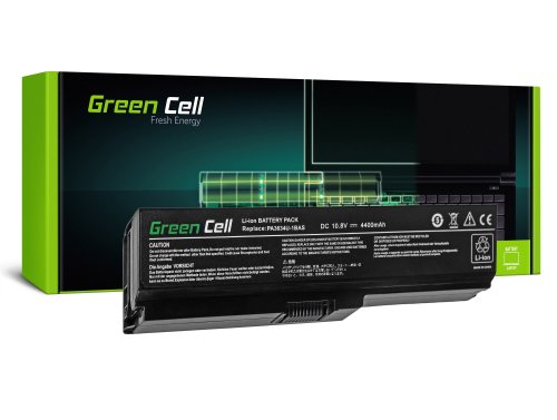 Batéria Green Cell PA3634U-1BRS pre Toshiba Satellite A660 A665 L650 L650D L655 L670 L670D L675 M300 M500 U400 U500