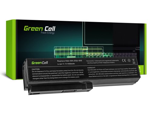Green Cell Batéria SQU-805 SQU-807 pre LG XNote R410 R460 R470 R480 R500 R510 R560 R570 R580 R590