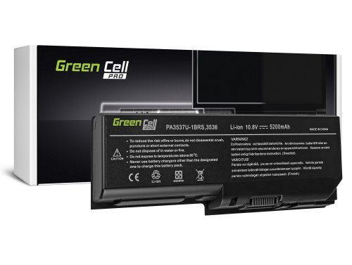 Green Cell PRO Batéria PA3536U-1BRS PABAS100 pre Toshiba Satellite L350 P200 P300 P300D X200 X205 Equium L350 P200 P300