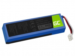 Batérie Green Cell AEC982999-2P AEC9829992P pre reproduktor Bluetooth JBL Charge 1 Charge 2, Li-Polymer 3.7V 6000mAh