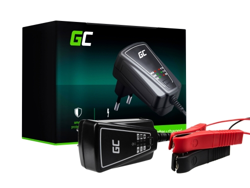 Inteligentný Universal Nabíjačky batérií Green Cell pre auto, motocykel 6 / 12V (1A)