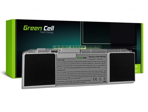Green Cell Laptop Batérie VGP-BPS30 pre Sony Vaio T11 T13 SVT11 SVT13 SVT1311M1ES SVT1312M1ES SVT1312V1ES