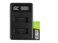 Green Cell batérie ® a nabíjačka AHDBT-501 AABAT-001 pre GoPro HD HERO5 HERO6 HERO7 Black 3.85V 1220mAh