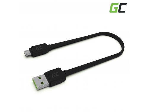 Kábel Micro USB 25cm Green Cell Matte s rýchlym nabíjaním, Ultra Charge, Quick Charge 3.0