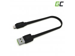 Green Cell GCmatte USB - Lightning 25cm kábel pre iPhone, iPad, iPod, rýchle nabíjanie