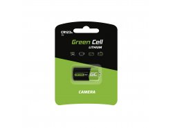 Green Cell CR123A Batéria Lítiová batéria 3V 1400 mAh