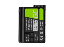 Batéria Green Cell ® EN-EL15 pre mobilné telefóny Nikon D600 D800 D7000 D8000 7.4 V