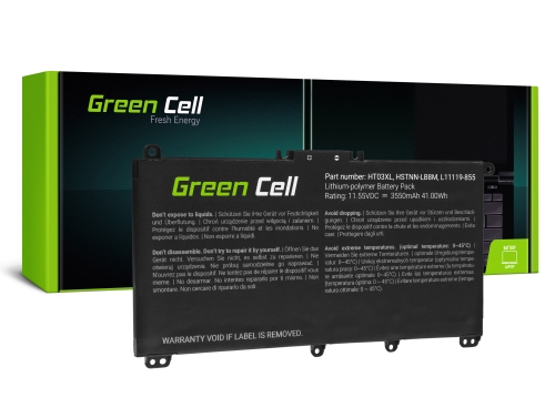 Batéria Green Cell HT03XL L11119-855 pre HP 250 G7 G8 255 G7 G8 240 G7 G8 245 G7 G8 470 G7, HP 14 15 17, HP Pavilion 14 15