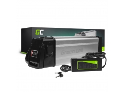 Green Cell® Bateria pre Elektrický Bicykel 48V 11.6Ah Li-Ion Silverfish s Nabíjačkou