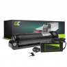 Green Cell Bateria pre Elektrický Bicykel 36V 5.2Ah 187Wh Down Tube Ebike 2 Pin s Nabíjačkou