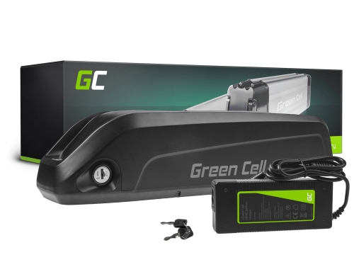 Green Cell Bateria pre Elektrický Bicykel 36V 15Ah 540Wh Down Tube Ebike EC5 na Ancheer, Samebike, Fafrees s Nabíjačkou