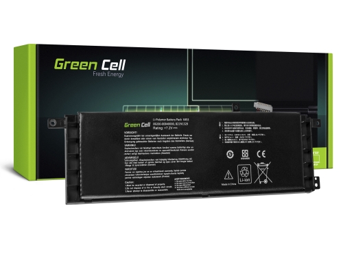 Batéria Green Cell B21N1329 pre Asus X553 X553M X553MA F553 F553M F553MA D453M D553M R413M R515M X453MA X503M X503MA
