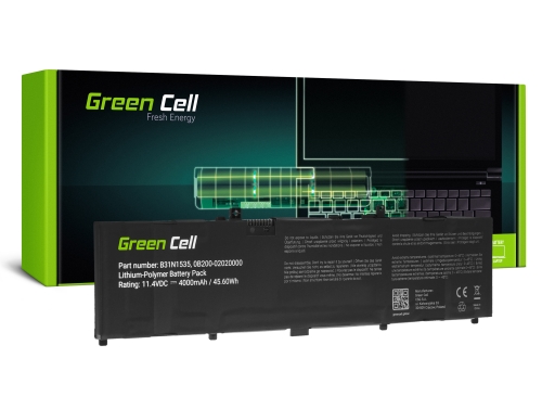 Green Cell Batéria B31N1535 pre Asus ZenBook UX310 UX310UA UX310UF UX410U UX410UA UX410UF