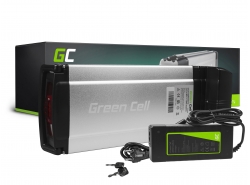 Green Cell Bateria pre Elektrický Bicykel 36V 12Ah 432Wh Rear Rack Ebike 4 Pin s Nabíjačkou