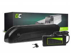 Bateriová batéria Green Cell trubica Down Tube 36V 11,6Ah 418 Wh pre elektrický bicykel E-Bike Pedelec