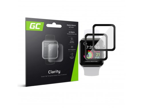 2x GC Clarity Tvrdené sklo pre Apple Watch 42mm