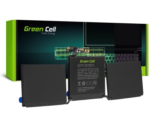 Prenosný počítač Green Cell Cell® Akku A1713 pre dotykový panel Apple MacBook Pro 13 A1708 (2016, 2017)