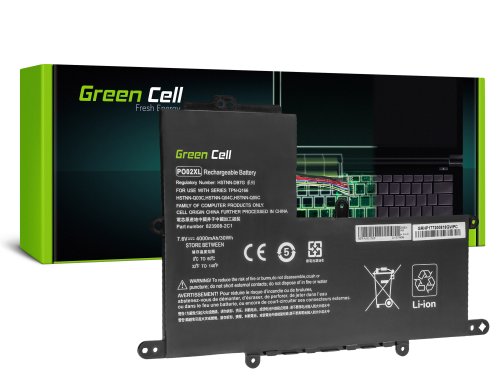 Green Cell ® laptop PO02XL batérie pre HP Stream 11 Pro G2 G3 G4 G5, HP Stream 11-R020NW 11-R021NW 11-Y000NW 11-Y002NW