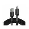 Green Cell GC PowerStream USB -A - kábel Micro USB 120 cm, rýchle nabíjanie Ultra Charge, QC 3.0