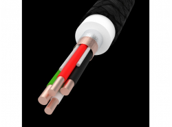 Kábel Green Cell GC PowerStream USB-A - Lightning 30cm, pre iPhone, iPad, iPod, rýchle nabíjanie