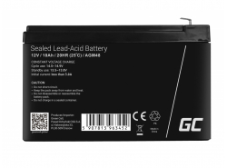 Green Cell Cell® Batterie AGM VRLA 12V 10AH