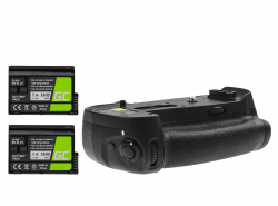 Grip Green Cell MB-D18 + 2x Batéria EN-EL15 1900mAh 7.4V pre fotoaparát Nikon D850
