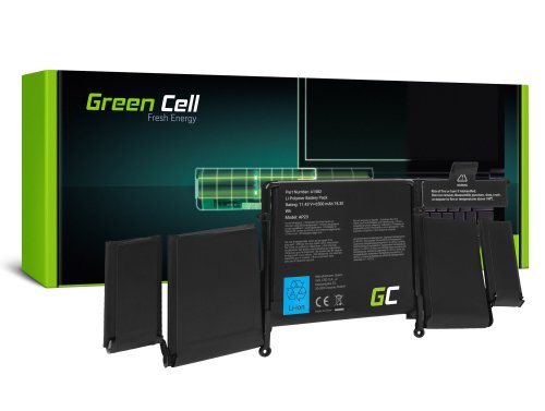 Batéria Green Cell A1582 pre Apple MacBook Pro 13 A1502 (začiatok roka 2015)