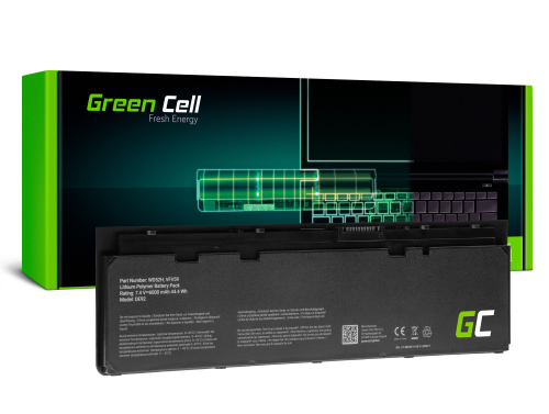 Batéria Green Cell WD52H GVD76 pre notebooky Dell Latitude E7240 E7250