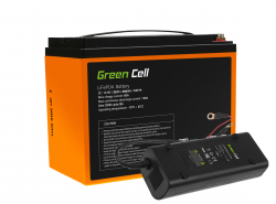Green Cell® Batéria LiFePO4 38Ah 12.8V 486Wh lítium-železo-fosfát fotovolta-ický systém karavan čln