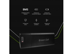 Nabíjateľná batéria Green Cell Zadný nosič 24V 13Ah 312Wh pre elektrický bicykel E-Bike Pedelec