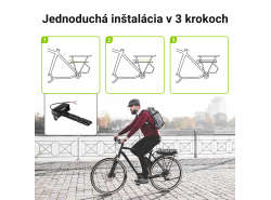 Batéria Batéria Green Cell Zadný nosič 36V 10Ah 360 Wh pre elektrický bicykel E-Bike Pedelec