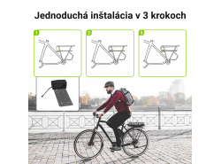 Green Cell® E-Bike Akku 48V 20Ah E-Bike Li-Ion Rear Rack Batterie mit Ladegerät