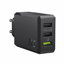 Green Cell Nabíjačka Sieťová 30W GC ChargeSource 3 s funkciami Ultra Charge a Smart Charge - 3x USB-A