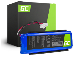 Batéria Green Cell GSP872693 P763098 03 na reproduktor JBL Flip 3 / Flip III / Gray / Splashproof, Li-Polymer 3.7V 3000mAh