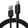 Kábel USB-C Typ C 1,2m Green Cell PowerStream s rýchlym nabíjaním, Ultra Charge, Quick Charge 3.0