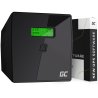 Green Cell Neprerušiteľný Zdroj Napájania UPS 1000VA 600W s LCD displejom + Nová Aplikácia