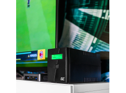 Green Cell® UPS Neprerušiteľný zdroj energie 100VA 600W s LCD obrazovkou