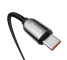 Kábel USB-C - USB-C Baseus 100W, 5A, 2 m, Rýchle nabíjanie Quick Charge 4.0, PD, AFC, FCP, Displej nabíjacej energie