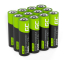 12x akumlátory AA R6 2600mAh Ni-Mh dobíjateľné batérie Green Cell