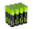 12x Nabíjateľné batérie AAA R3 950mAh Ni-Mh dobíjateľné batérie Green Cell