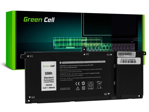 Green Cell Batéria H5CKD TXD03 pre Dell Inspiron 5400 5401 5406 7300 5501 5502 5508